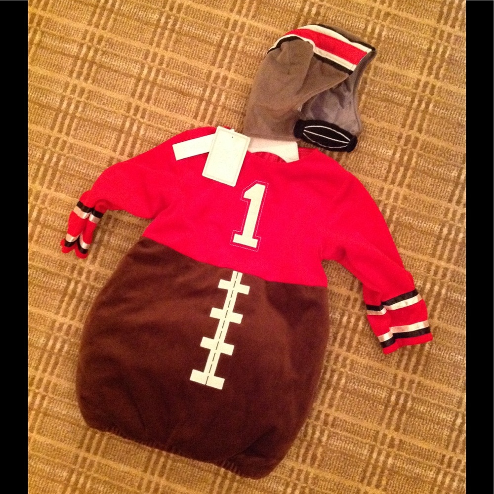 🎁NWT Baby Football/Player Halloween Costume   8-24M